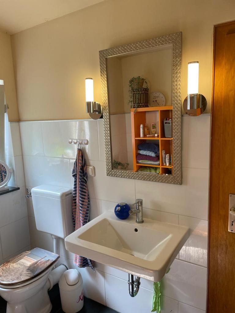 Gaestehaus Linden -Zweibettzimmer Eksteriør bilde